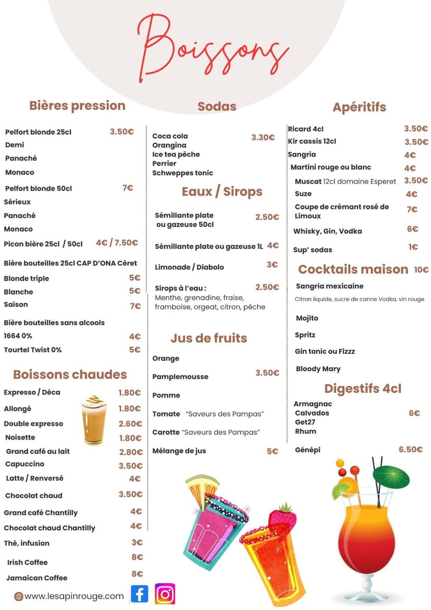 Le Sapin Rouge - Restaurant - Bar - Chambres D'Hotes Artigues  Exterior foto